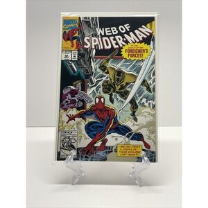 Web Of Spiderman #92 Marvel Comics 1992 Moden Age Boarded, Color